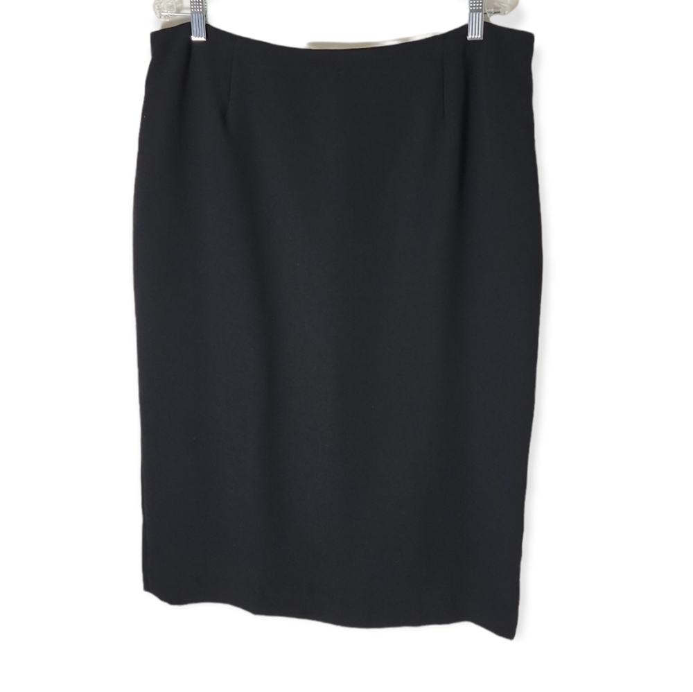 Jones Wear essentials plus size black pencil skirt size 16
